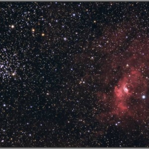 NGC 7635 u. M 52 4Std14Min G.Gegenbauer
