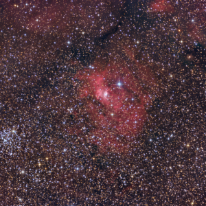 NGC7635+ M52 4Std14MinApo+ 6Std40Min Newton 