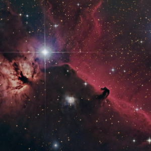 IC 434 + NGC 2024 3h30 Apo + 3h10 Newton
