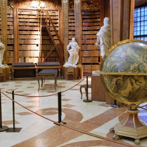 Himmelsglobus in der Nationalbibliothek