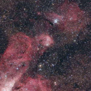 NGC 3324,NGC 3293 3Std 25Min