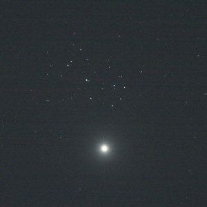 Venus bei den Plejaden 02.04.20