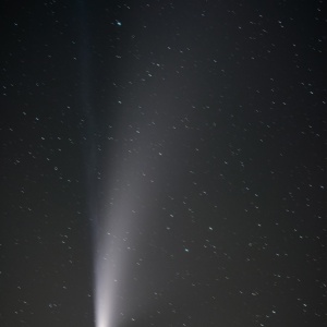 Neowise Stack mit Registrierung auf den Kometen