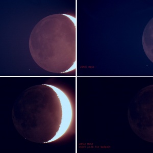 Verlauf der Sternbedeckung von Mü Libra durch den Mond