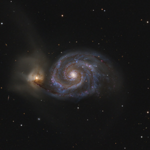 Galaxien M 51